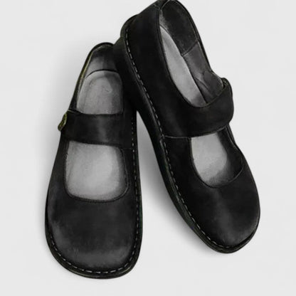 Damskie półbuty typu Mary Jane z paskiem-Footwear for women-Olave