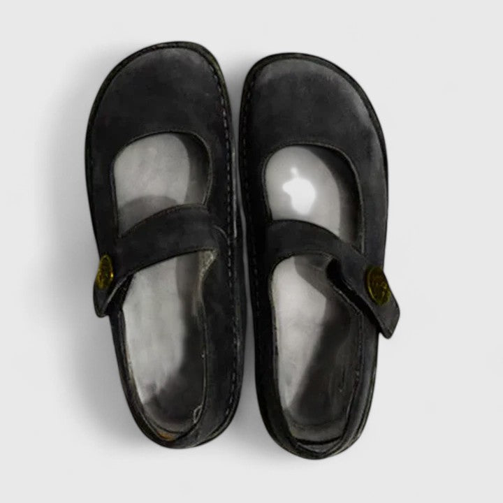 Damskie półbuty typu Mary Jane z paskiem-Footwear for women-Olave