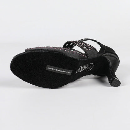 Damskie sandały na obcasie z wycięciami i odkrytym noskiem-Footwear for women-Olave