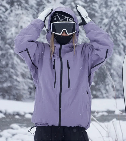 Kurtka Narciarska Damska z Kapturem-Olave