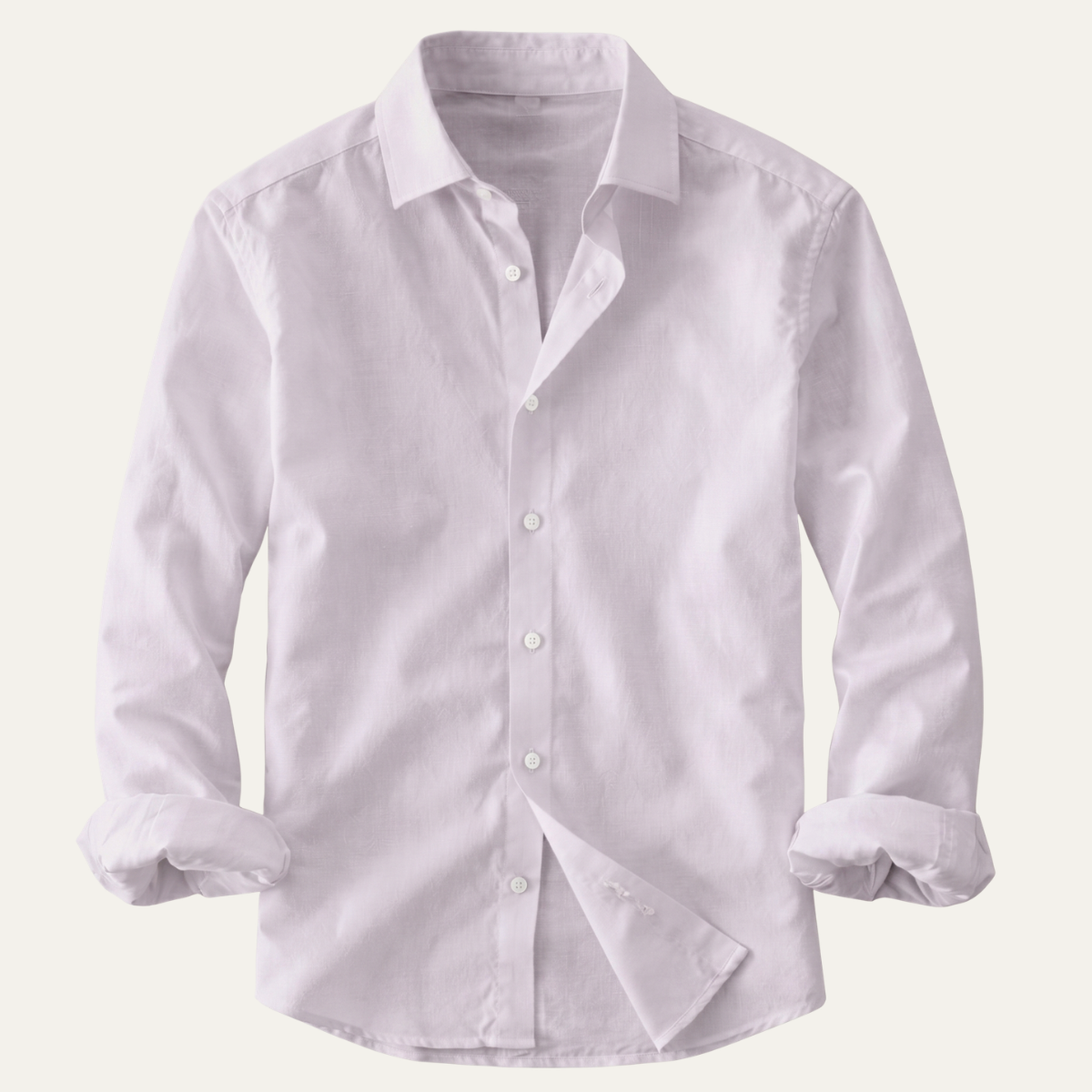 Męska koszula z długim rękawem-Shirts for men-Olave