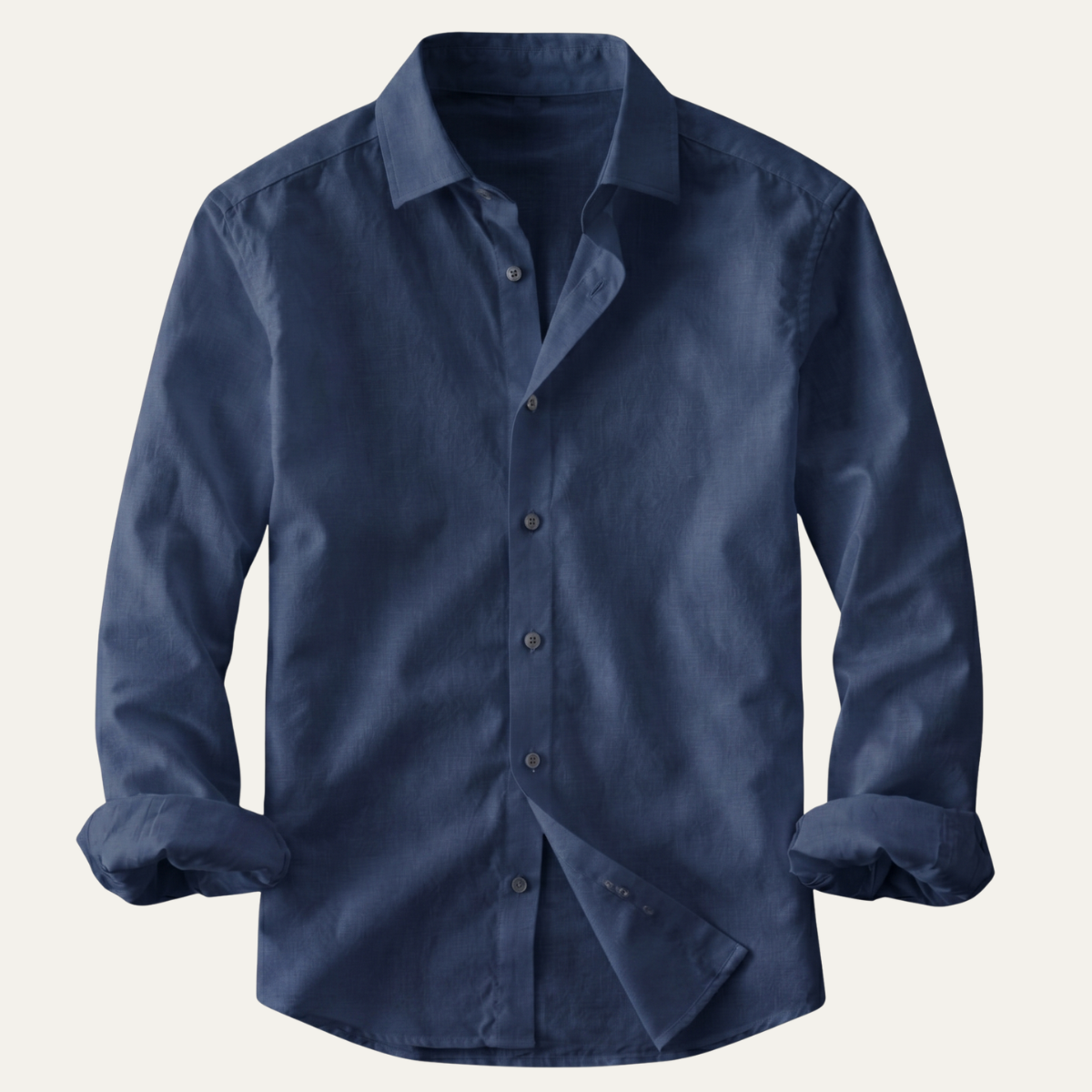 Męska koszula z długim rękawem-Shirts for men-Olave