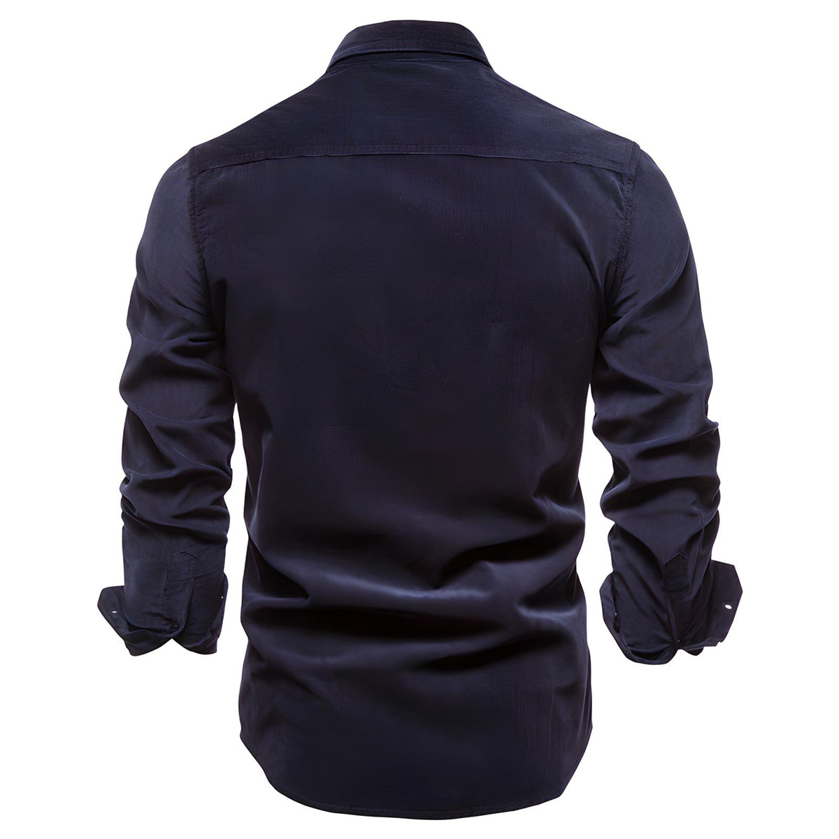 Męska koszula z długim rękawem w stylu utility-Shirts for men-Olave