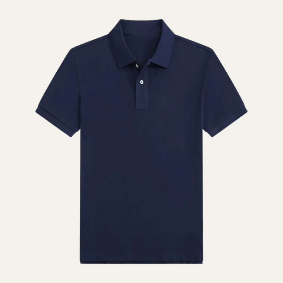 Męska koszulka polo z krótkim rękawem i zapięciem na guziki-Shirts for Men-Olave