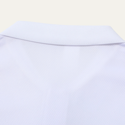 Męska koszulka polo z krótkim rękawem i zapięciem na guziki-Shirts for men-Olave