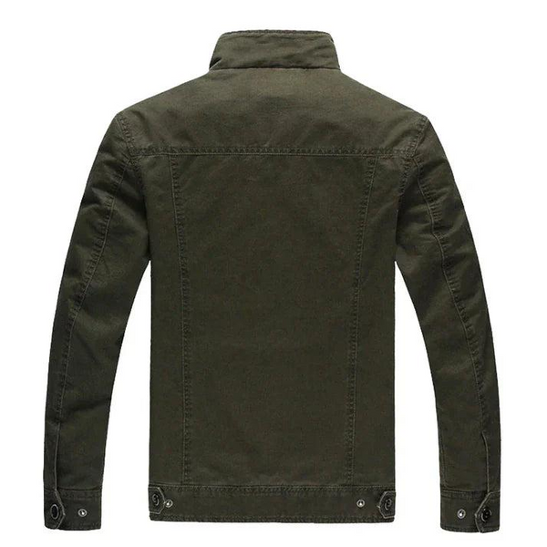 Męska kurtka przejściowa-Jackets for Men-Olave