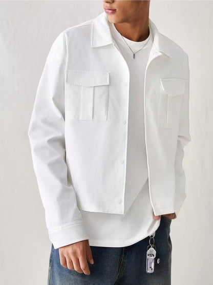 Męska Kurtka Z Kołnierzem-Olave