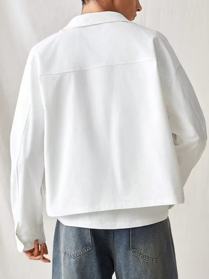 Męska Kurtka Z Kołnierzem-Olave