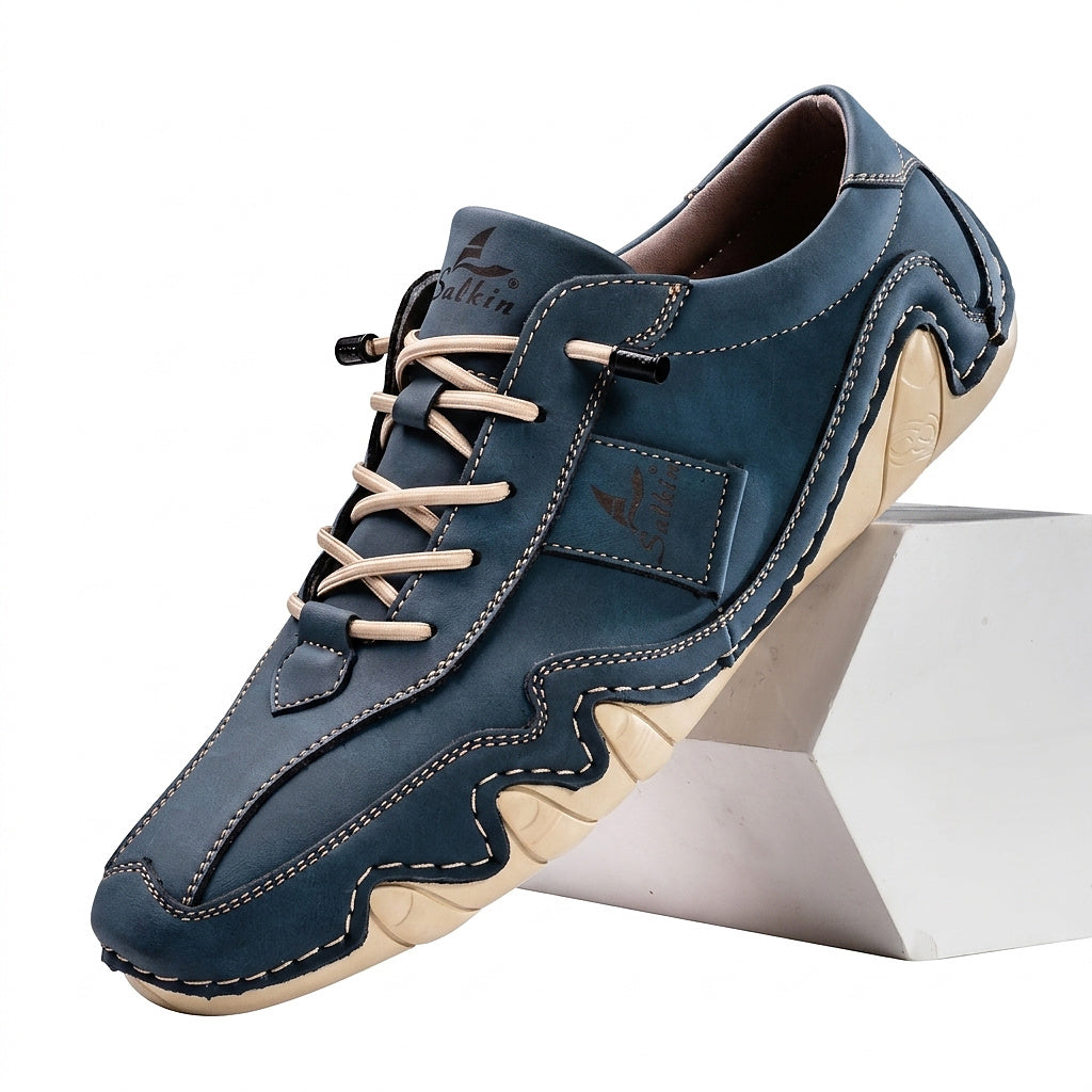 Męskie niskie buty codzienne do chodzenia-Footwear for men-Olave