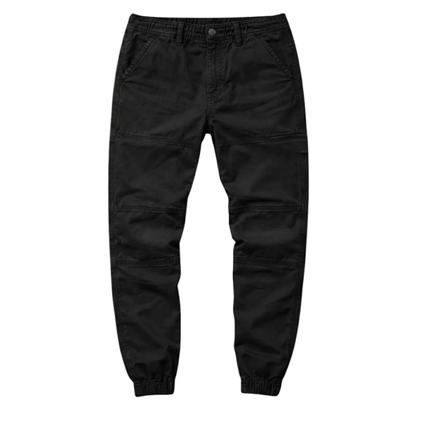Męskie spodnie cargo ze ściągaczami przy nogawkach-Pants for Men-Olave