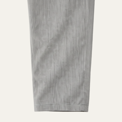 Męskie spodnie z prostą nogawką i sznurkiem w pasie-Pants for Men-Olave