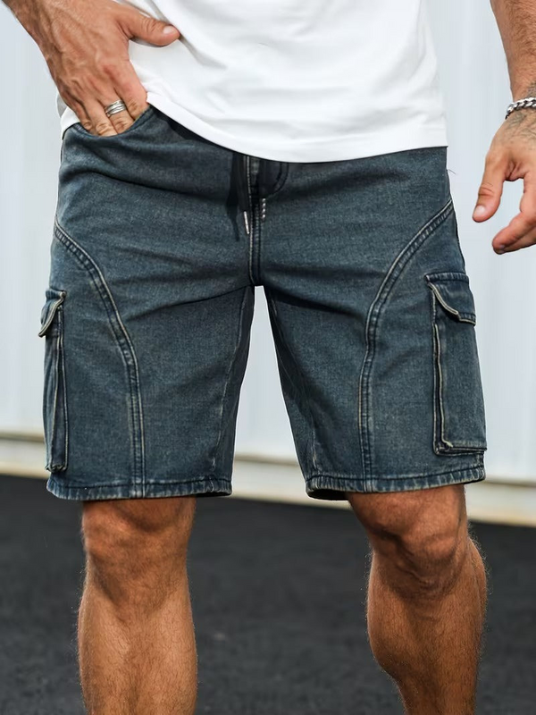 Męskie Szorty Cargo-Shorts for men-Olave