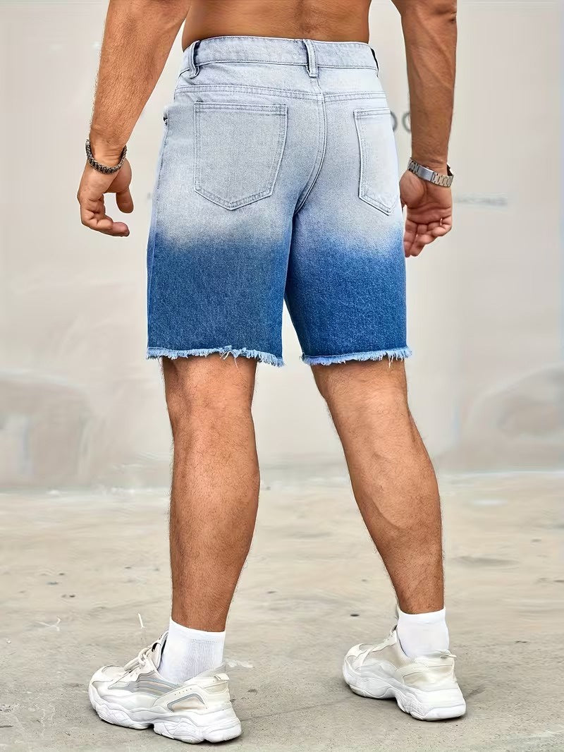 Męskie Szorty Dwukolorowe-Olave