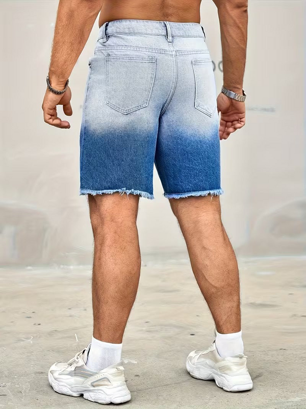 Męskie Szorty Dwukolorowe-Shorts for men-Olave